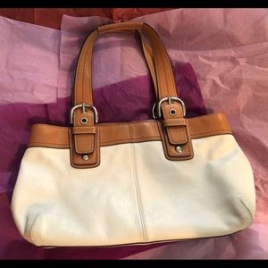 Coach Soho pleated handbag